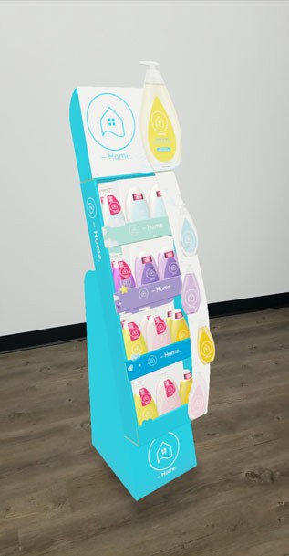 Augmented Reality: A display cast seamlessly into a real space