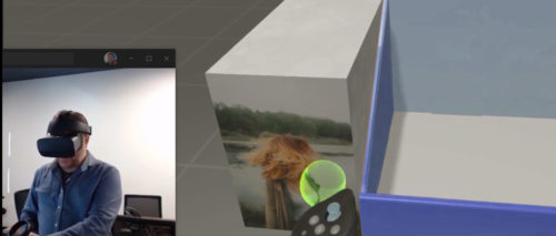 Change graphics with a touch