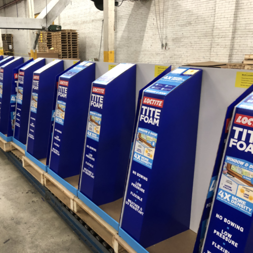 Stack Out Displayer Display Pack-Out