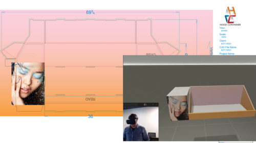 Applying 2D graphics to 3D structure instantly