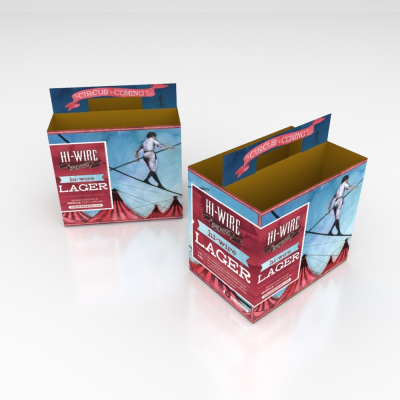 High Wire Lager 6-Pack Packaging